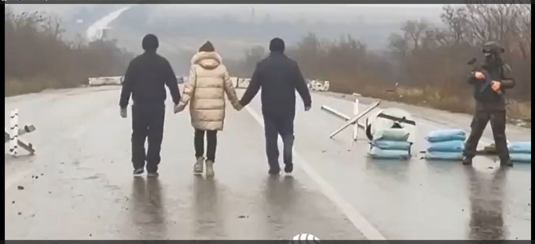 Кадр з пропагандистського ролика