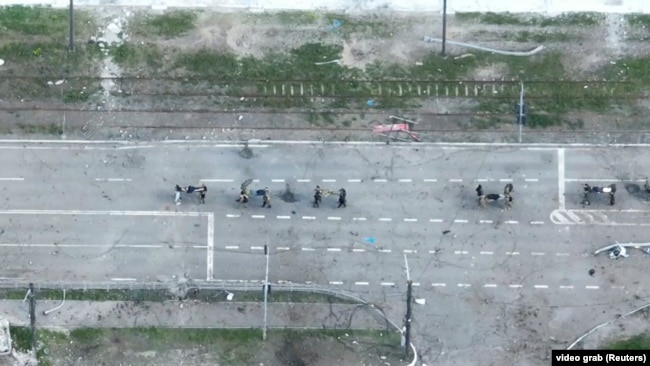 Евакуація тяжкохворих захисників Маріуполя з «Азовсталі»