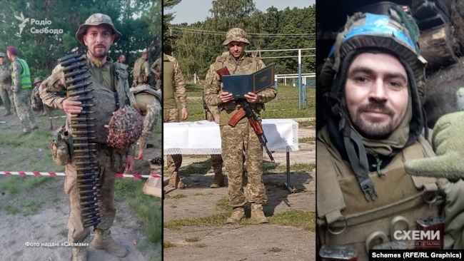 Андрій Переверзєв під час служби