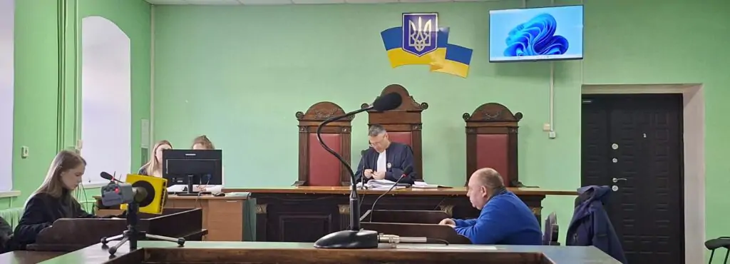 Як судили в Чернігові російського окупанта Желудкова за звірства проти мирного населення
