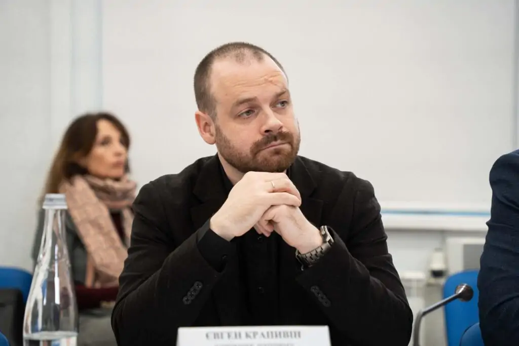 Керівник напряму «Правопорядок» Лабораторії законодавчих ініціатив Євген Крапивін. Фото: з його сторінки у соцмережах