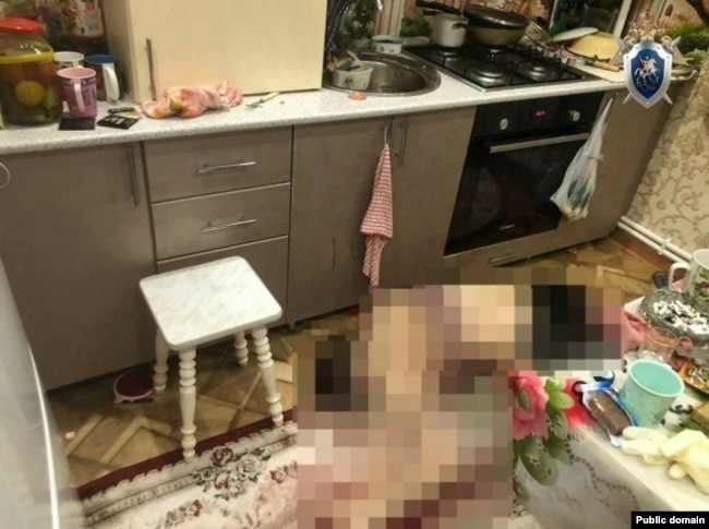 Місце вбивства Ольги Хузіної