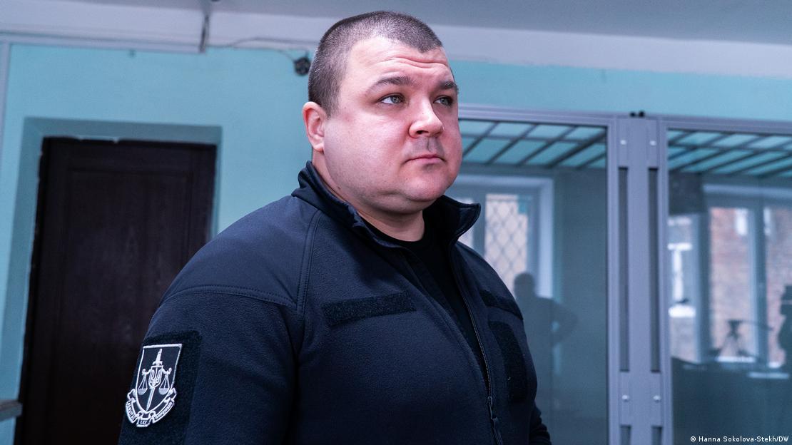 Прокурор Микита Дальока у залі Холодногірського районного суду Харкова, 13 січня 2026 року