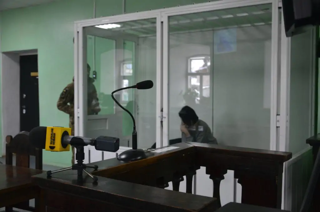Обвинувачена під час судового засідання. Фото: Наталії Найдюк для Watchers