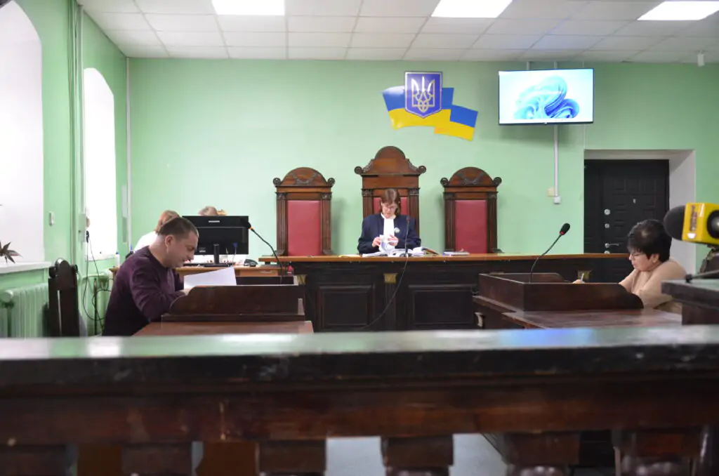 Під час судового розгляду справи проти Наталії Чернобай, 26 січня 2026 року. Фото: Наталії Найдюк для Watchers