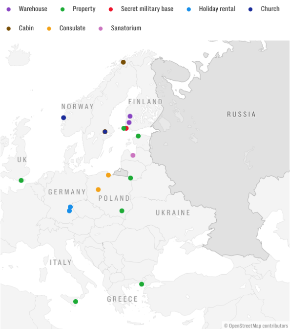 Російські активи в Європі