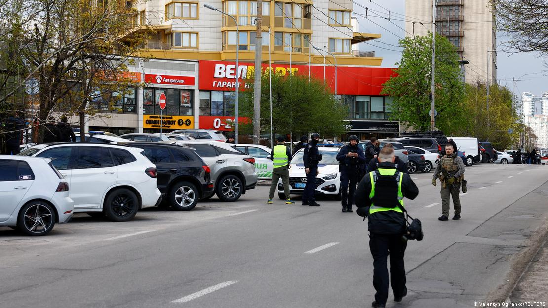 На місці стрілянини в Києві 18 лютого