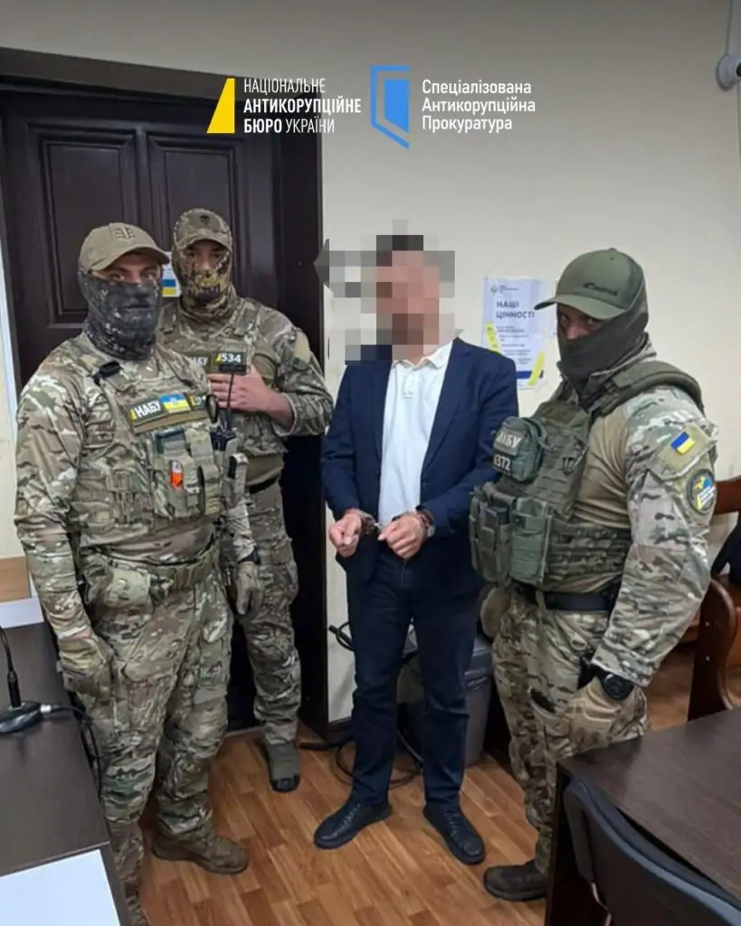Арешт Князєва після затвердження угоди про винуватість, 8 червня 2026 року. Фото: НАБУ та САП