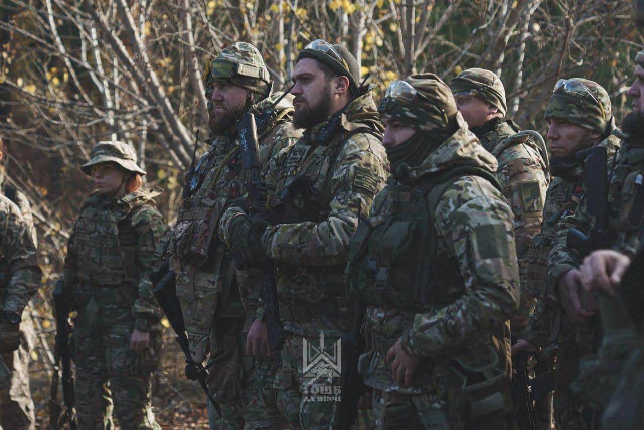 Військові зі складу 1 окремого штурмового батальйону «Да Вінчі». 