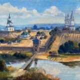 «Вид на Харків початку XVIII ст. з заходу». Автор: Артем Погрібний