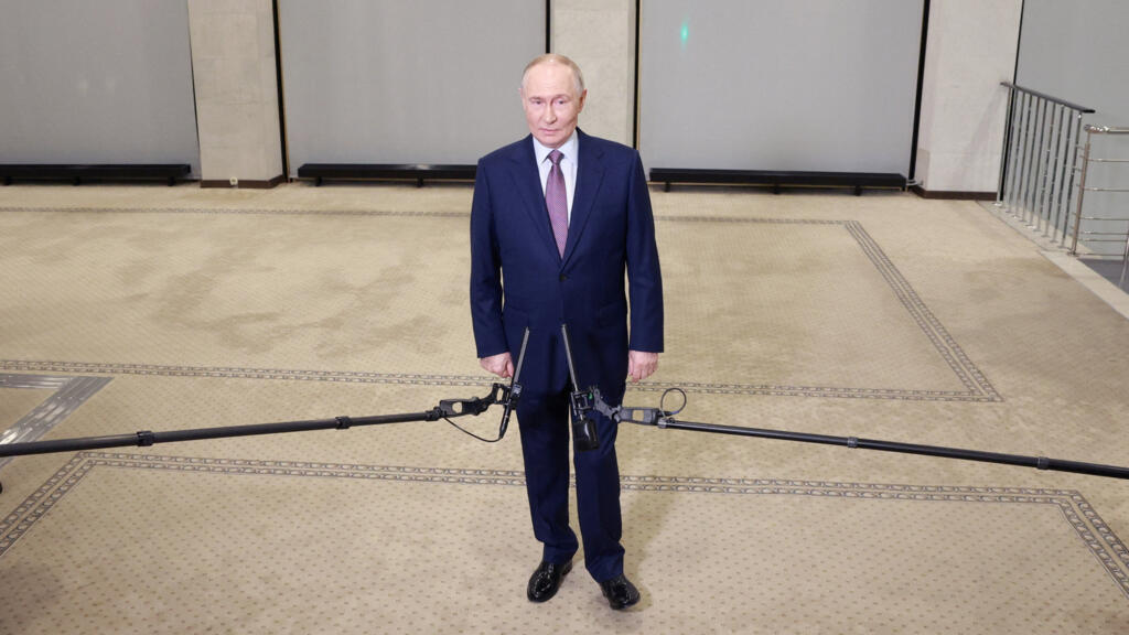 Володимир Путін на зустрічі із журналістами. Москва, Росія, 23 жовтня 2025 