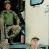Костянтин Марков "Арчі", Юрій Вандзіляк "Святий" та Євген Ковалик "Філософ", Харківська область, Україна, 17 вересня 2026 року. Анна Зубенко / Frontliner