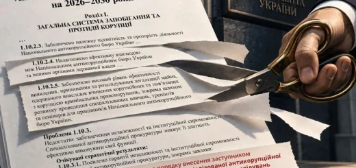 Великий саботаж антикорупційної стратегії під куполом Ради