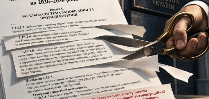 Великий саботаж антикорупційної стратегії під куполом Ради