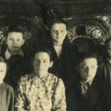 Родина Ямелинець на спецпоселенні у селиці Антоновка, Кемеровська облась, РРФСР