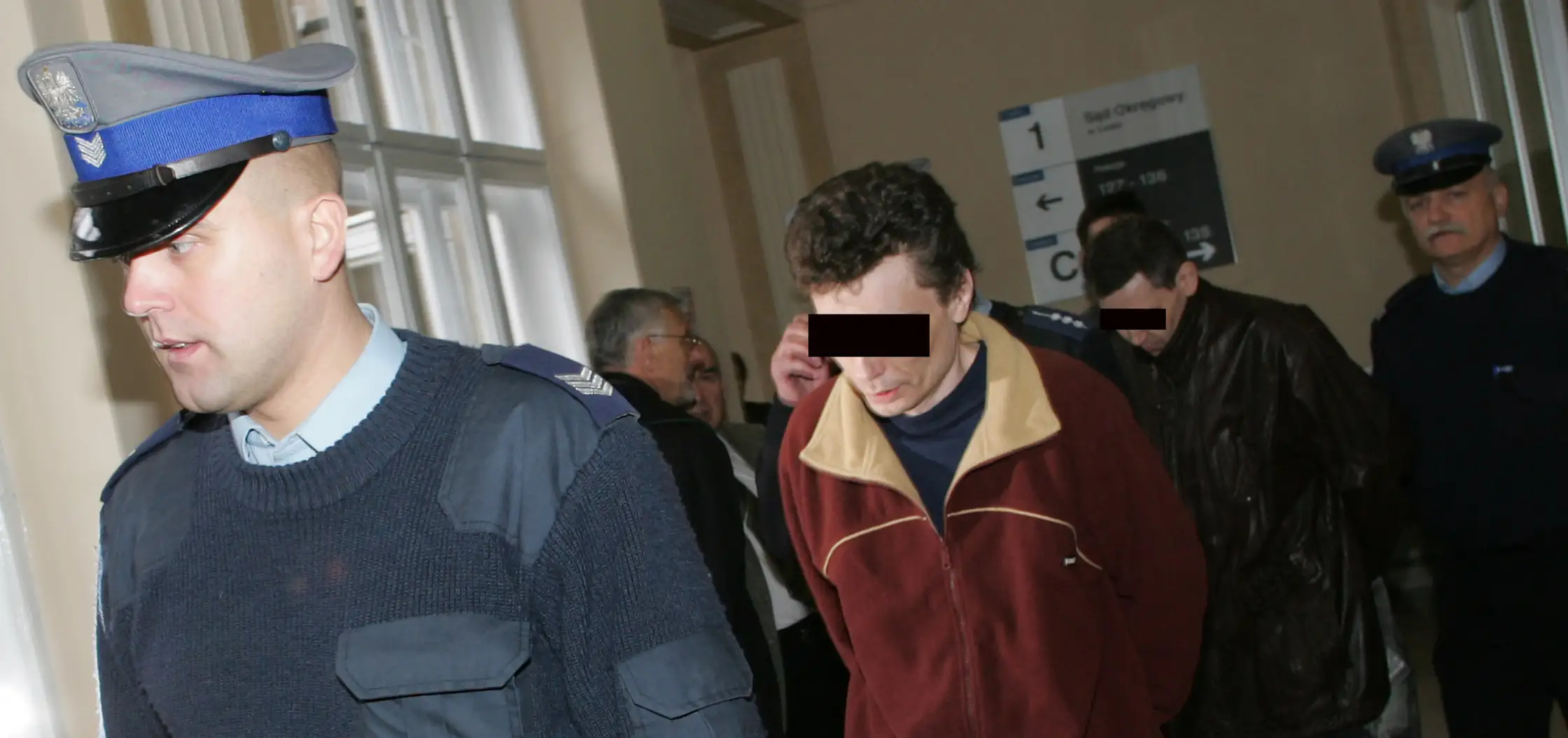 Колишній санітар швидкої допомоги Анджей Н. у Лодзькому окружному суді, 2006. Фото: Міхал Тулінський / Forum