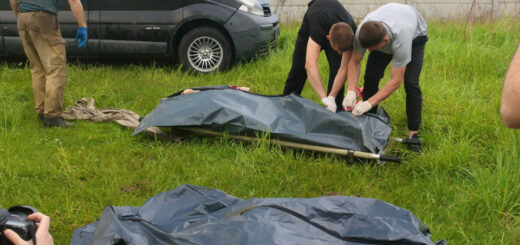 В Бучі знайшли масові поховання Фото: Поліція Київської області