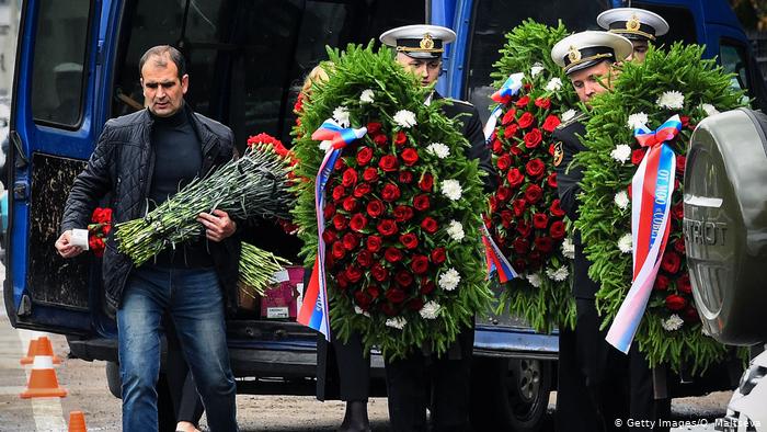 Похороны погибших моряков-подводников, 6 июля 2019