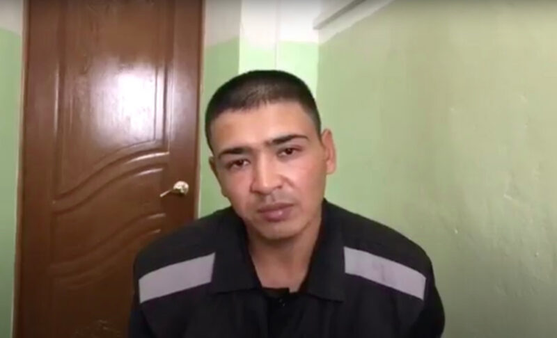 Жобир Жураев. Фото: кадр из видео, предоставленного его отцом