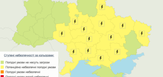 Метеорологічні попередження по території України