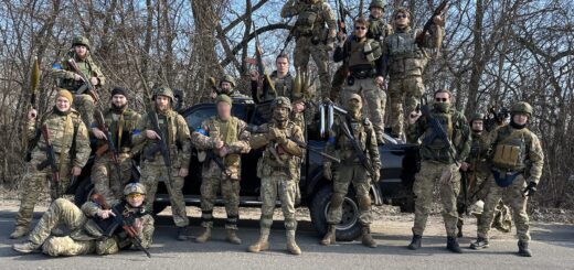 Бойцы территориальной обороны «Азова». Украина, март 2022 года.