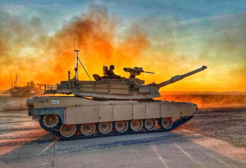 ФОТО,U.S.ARMY 61-тонний танк M1А1 Abrams