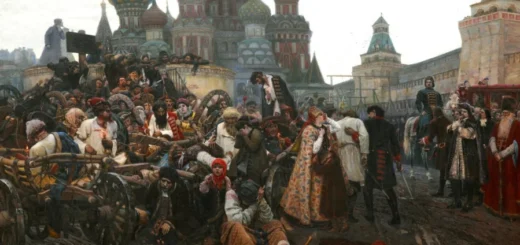 Утро стрелецкой казни На картине Василия Сурикова 1881 года изображён один из наиболее известных эпизодов, связанных с пытками в российской истории