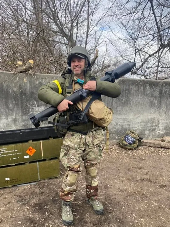 Украинский воин вооруженный Panzerfaust 3. Фото: Facebook