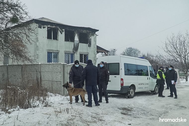 Нелегальный дом престарелых, в результате пожара в котором погибли 16 человек Фото: Александр Ференс/hromadske