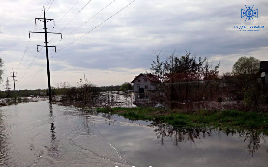 Село Осещина Вишгородського району. Джерело: ГУ ДСНС України

