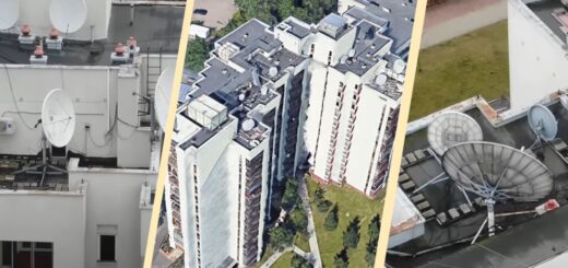 Будинок російських дипломатів на вулиці Бетховена, 3 у Варшаві. Джерело: кадри з відео Fundacja Reporterów, Google Earth